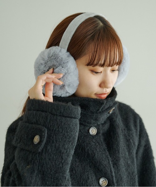 DISCOAT（ディスコート）の「折りたたみイヤマフラー（イヤーマフ