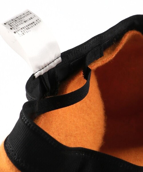 EDWIN（エドウィン）の「【Ou? by EDWIN】ロゴ刺繍ベレー帽（ハンチング/ベレー帽・キッズ・ブラック/オレンジ・L/M）」の6枚目の写真