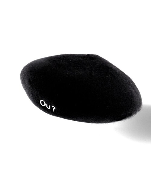 EDWIN（エドウィン）の「【Ou? by EDWIN】ロゴ刺繍ベレー帽（ハンチング/ベレー帽・キッズ・ブラック/オレンジ・L/M）」の9枚目の写真