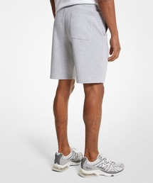 Michael Kors☆MKロゴ コットン ブレンド ショートパンツ MK X ellesse Logo Organic Cotton Blend Track Shorts