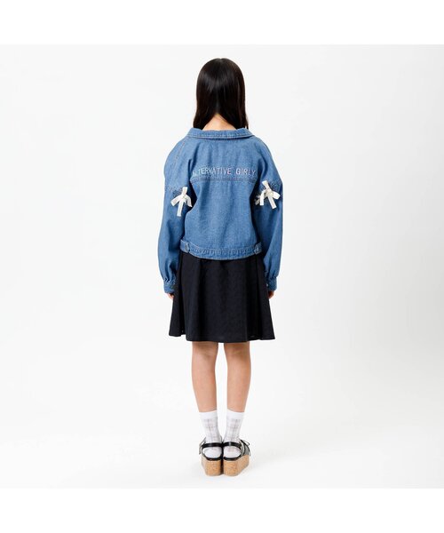 セール】レースアップタンタケGジャン（デニムジャケット）｜algy