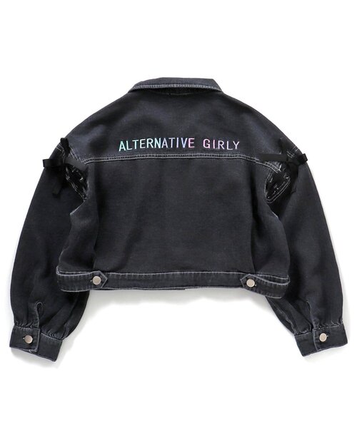 algy（アルジー）の「レースアップタンタケGジャン（デニムジャケット