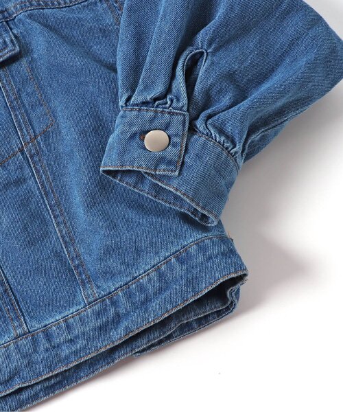 algy（アルジー）の「レースアップタンタケGジャン（デニムジャケット・キッズ・ブラック/サックスブルー・MEDIUM/SMALL/X-SMALL/XX-SMALL）」の18枚目の写真