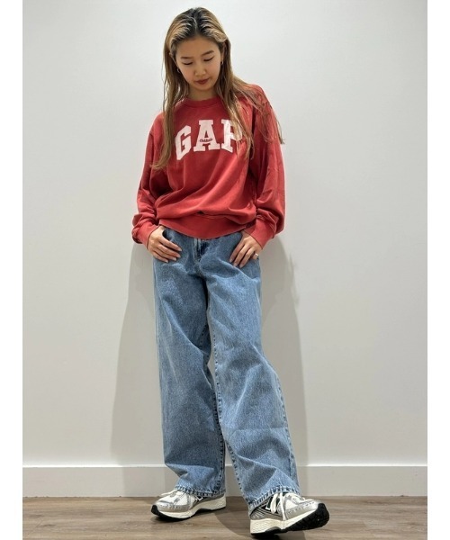 GAP（ギャップ）の「ウォッシュウェル バギーデニム（デニムパンツ