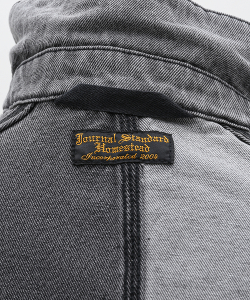 JOURNAL STANDARD J.S HOMESTEAD（ジャーナルスタンダードホームステッド）の「【J.S.Homestead】EURO DETAIL COVERALL（カバーオール・メンズ・ブラック・MEDIUM/LARGE）」の4枚目の写真