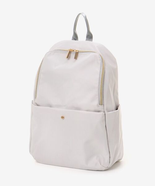 MAJESTIC LEGON（マジェスティックレゴン）の「シンプル軽量リュック（バックパック/リュック・レディース・ベージュ/ライトグレー/ブラック・FREE）」の17枚目の写真