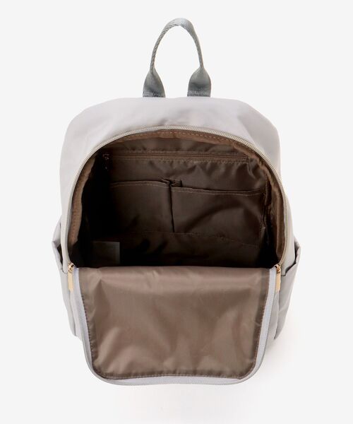 MAJESTIC LEGON（マジェスティックレゴン）の「シンプル軽量リュック（バックパック/リュック・レディース・ベージュ/ライトグレー/ブラック・FREE）」の22枚目の写真