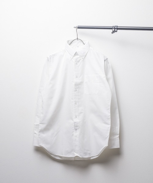 TRUSS（トラス）の「【TRUSS】オックスフォードボタンダウンシャツ（シャツ/ブラウス・メンズ・サックスブルー/ホワイト・MEDIUM/X-LARGE/LARGE）」の2枚目の写真