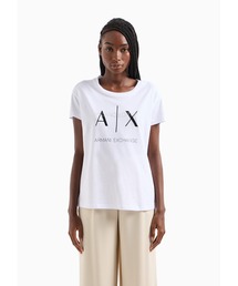 ARMANI EXCHANGE | 【A|X アルマーニ エクスチェンジ】AXロゴ　半袖クルーネックTシャツ/BOYFRIEND(Tシャツ/カットソー)