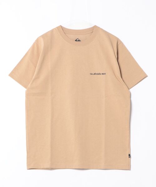 Quiksilver（クイックシルバー）の「THE MW BOX ST/クイックシルバー半袖ワンポイントバックプリントロゴTシャツ（Tシャツ/カットソー・メンズ・ベージュ/ブラック/ホワイト・LARGE/X-LARGE/MEDIUM）」の3枚目の写真