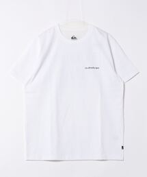 THE MW BOX ST/クイックシルバー半袖ワンポイントバックプリントロゴTシャツ