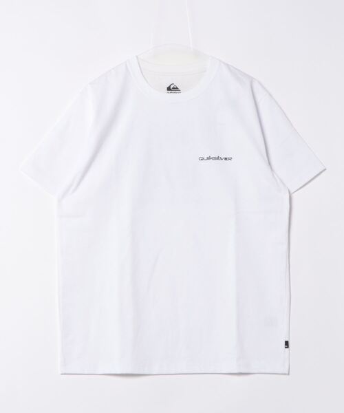 Quiksilver（クイックシルバー）の「THE MW BOX ST/クイックシルバー半袖ワンポイントバックプリントロゴTシャツ（Tシャツ/カットソー・メンズ・ベージュ/ブラック/ホワイト・LARGE/X-LARGE/MEDIUM）」の2枚目の写真
