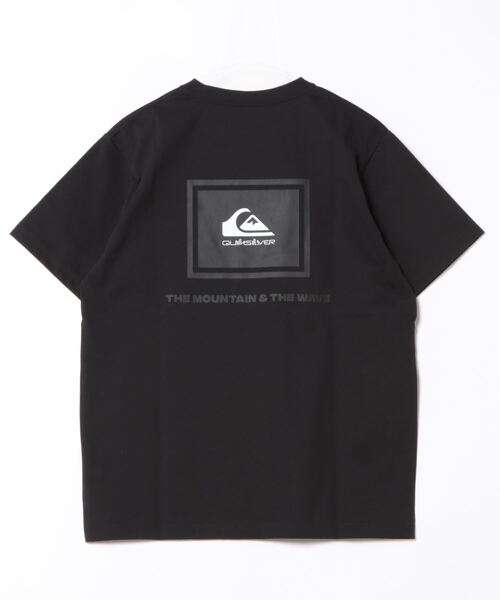 Quiksilver（クイックシルバー）の「THE MW BOX ST/クイックシルバー半袖ワンポイントバックプリントロゴTシャツ（Tシャツ/カットソー・メンズ・ベージュ/ブラック/ホワイト・LARGE/X-LARGE/MEDIUM）」の4枚目の写真