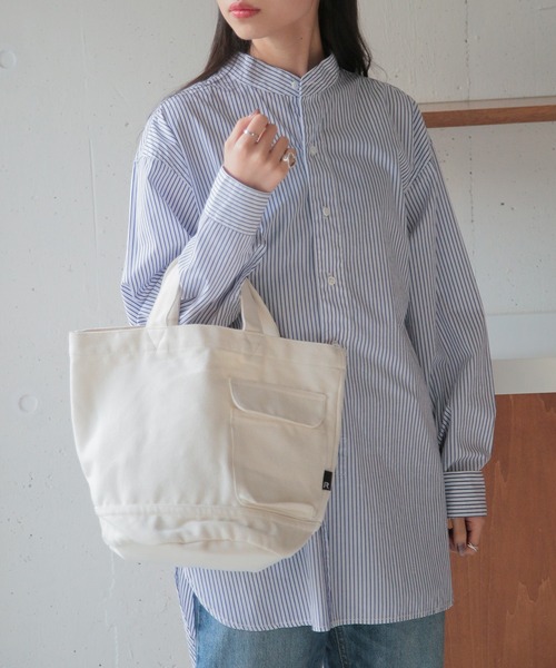ROOTOTE(ルートート)の「【ROOTOTE】SN.デリ.リサイクルコットン-D トートバッグ 1017(トートバッグ・レディース・グレー/ブラック/アイボリー/カーキ/グリーン/ラベンダー/グリーン系1/イエロー/ライトパープル/レッド・FREE)」の16枚目の写真