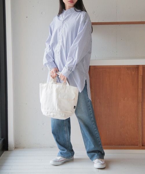 ROOTOTE(ルートート)の「【ROOTOTE】SN.デリ.リサイクルコットン-D トートバッグ 1017(トートバッグ・レディース・グレー/ブラック/アイボリー/カーキ/グリーン/ラベンダー/グリーン系1/イエロー/ライトパープル/レッド・FREE)」の20枚目の写真