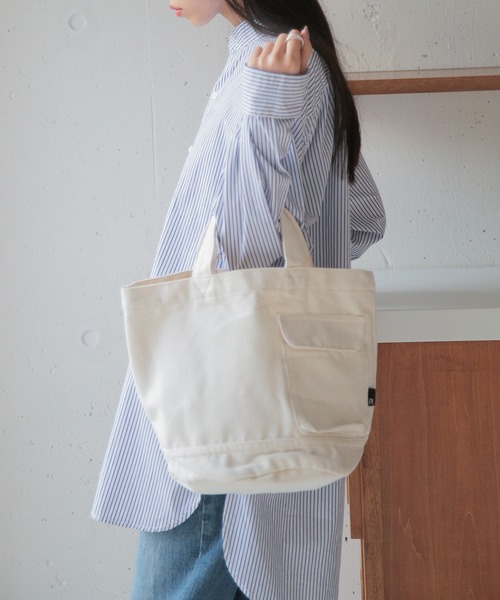 ROOTOTE(ルートート)の「【ROOTOTE】SN.デリ.リサイクルコットン-D トートバッグ 1017(トートバッグ・レディース・グレー/ブラック/アイボリー/カーキ/グリーン/ラベンダー/グリーン系1/イエロー/ライトパープル/レッド・FREE)」の17枚目の写真