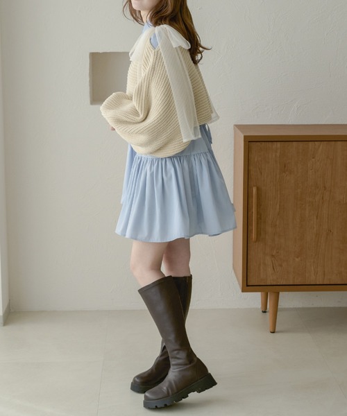 Ambre Neige（アンブルネージュ）の「2wayチュールリボン