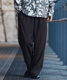 EDIFICE | スラブギャバ 1タックイージーパンツ(スラックス)