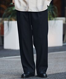 EDIFICE | スラブギャバ 1タックイージーパンツ(スラックス)