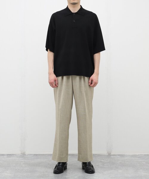 EDIFICE(エディフィス)の「スラブギャバ 1タックイージーパンツ(スラックス・メンズ・ブラック/ブラウン/ベージュ・SMALL/MEDIUM/LARGE)」の20枚目の写真