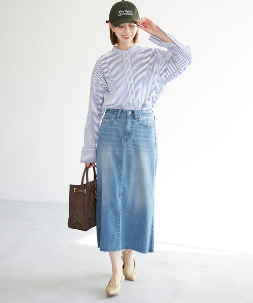 t_ 　SLOBE IENA  ⭐︎ Healthy DENIM   23 Healthy Denim celery denim size 23 SLOBE IENA