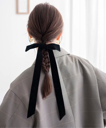 WEGO | WEGO/ベロアリボンゴム(ヘアゴム)