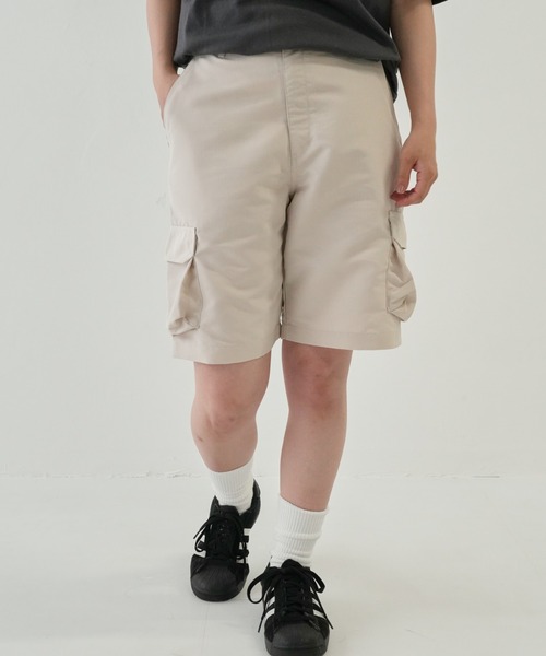 Bargiee(バージー)の「ラフ カル パンツ ハーフ ポケット ユニセックス(その他パンツ・メンズ・ブラック/ライトベージュ/ブルー・MEDIUM/LARGE)」の1枚目の写真