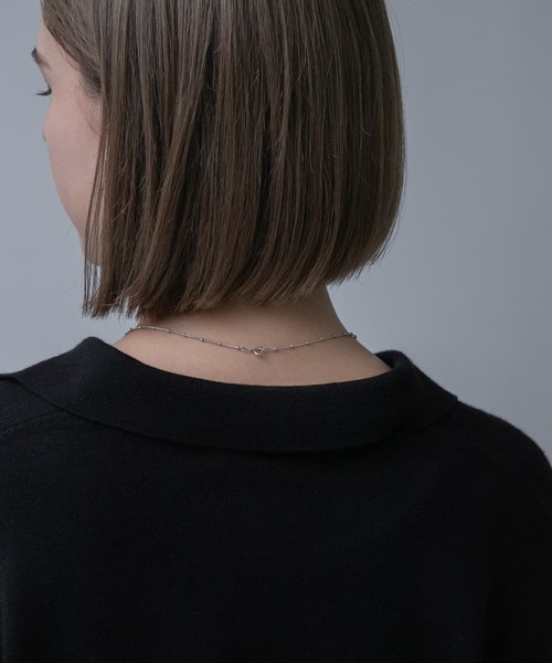 URBAN RESEARCH（アーバンリサーチ）の「decor『デコール』　Dotchain Necklace（ネックレス・レディース・シルバー・-）」の11枚目の写真