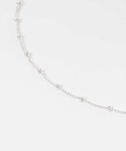URBAN RESEARCH（アーバンリサーチ）の「decor『デコール』　Dotchain Necklace（ネックレス・レディース・シルバー・-）」の14枚目の写真