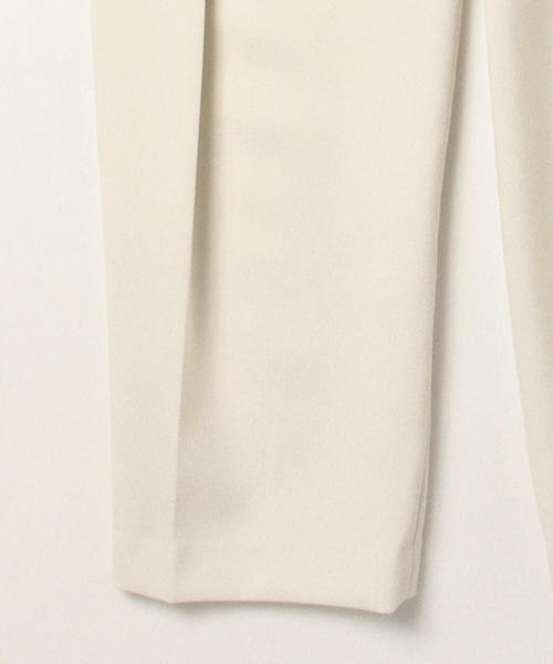 Demi-Luxe BEAMS(デミルクス ビームス)の「Demi-Luxe BEAMS / ストレッチ Wタックパンツ(その他パンツ・レディース・ライトグレー/ブラック・38/36)」の16枚目の写真