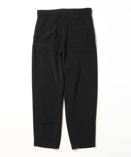 Demi-Luxe BEAMS(デミルクス ビームス)の「Demi-Luxe BEAMS / ストレッチ Wタックパンツ(その他パンツ・レディース・ライトグレー/ブラック・38/36)」の9枚目の写真