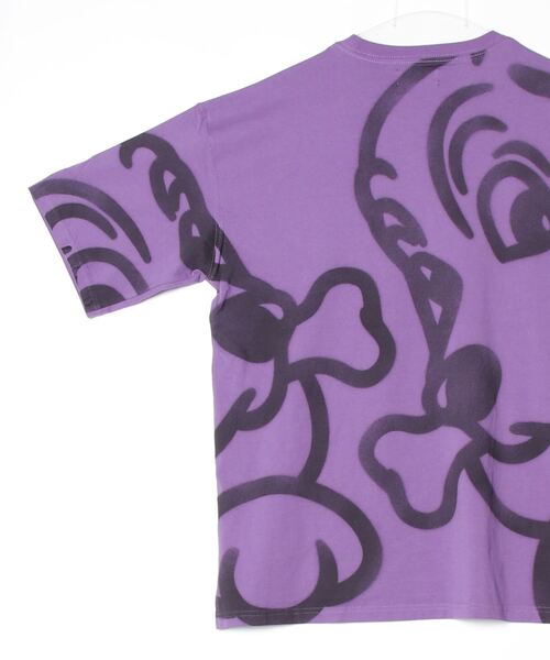 GALFY(ガルフィー)の「【GALFY/ガルフィー】デッカわんちゃん Tee(Tシャツ/カットソー・メンズ・ベージュ/パープル/ブラック・XL/L)」の21枚目の写真