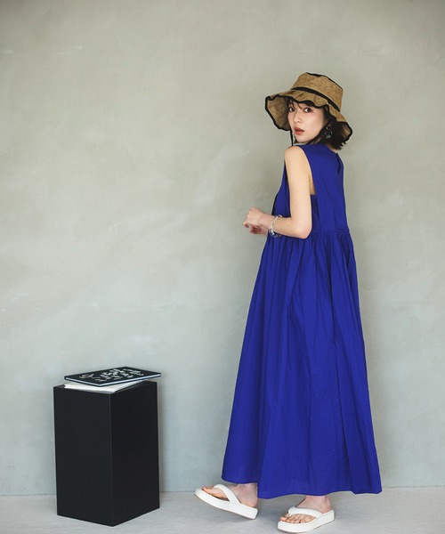 N.（N. Natural Beauty Basic）（エヌエヌナチュラルビューティーベーシック）の「プリーツハット（ハット・レディース・ベージュ系その他・ﾌﾘ-）」の12枚目の写真