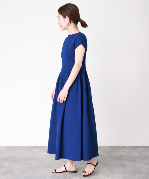 セール】フォルムニット フレンチワンピース（ワンピース