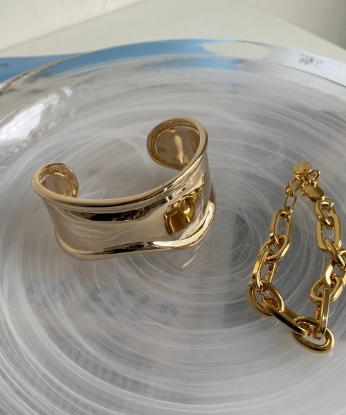 DouDou（ドゥドゥ）の「バングル（ブレスレット・レディース・シルバー/ゴールド・FREE）」の7枚目の写真