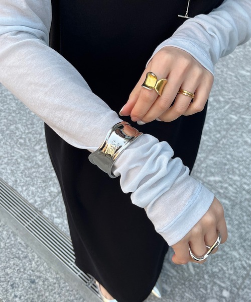 DouDou（ドゥドゥ）の「バングル（ブレスレット・レディース・シルバー/ゴールド・FREE）」の12枚目の写真