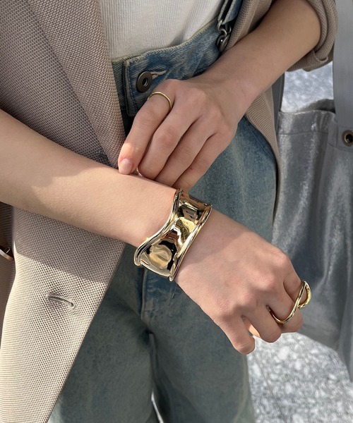 DouDou（ドゥドゥ）の「バングル（ブレスレット・レディース・シルバー/ゴールド・FREE）」の14枚目の写真