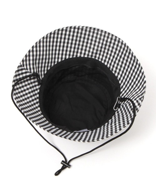 LAKOLE（ラコレ）の「カラーギンガムバケットハット / 110603（ハット・レディース・ホワイト/イエロー・FREE）」の7枚目の写真