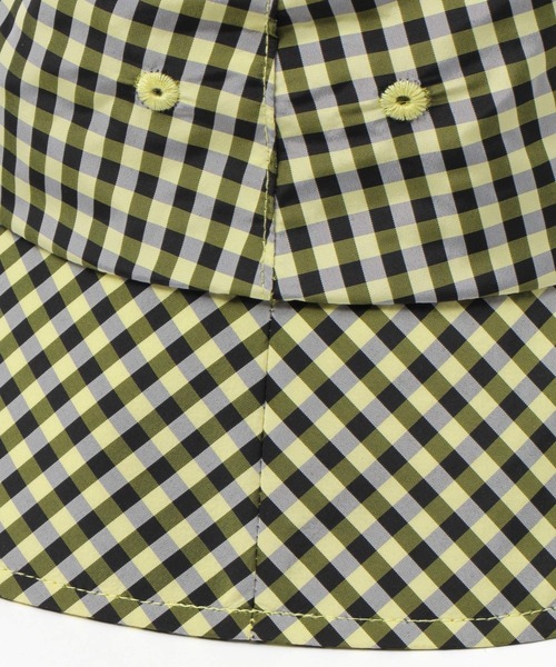 LAKOLE（ラコレ）の「カラーギンガムバケットハット / 110603（ハット・レディース・ホワイト/イエロー・FREE）」の14枚目の写真
