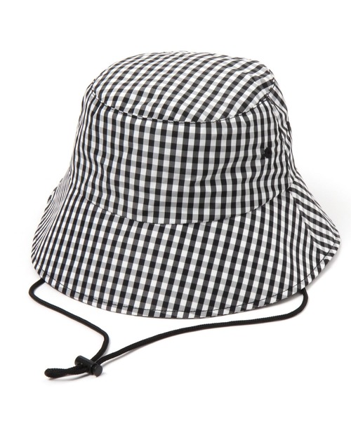 LAKOLE（ラコレ）の「カラーギンガムバケットハット / 110603（ハット・レディース・ホワイト/イエロー・FREE）」の22枚目の写真
