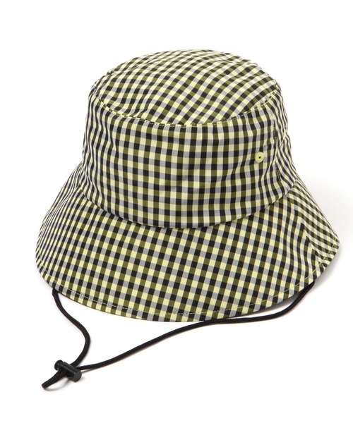 LAKOLE（ラコレ）の「カラーギンガムバケットハット / 110603（ハット・レディース・ホワイト/イエロー・FREE）」の17枚目の写真