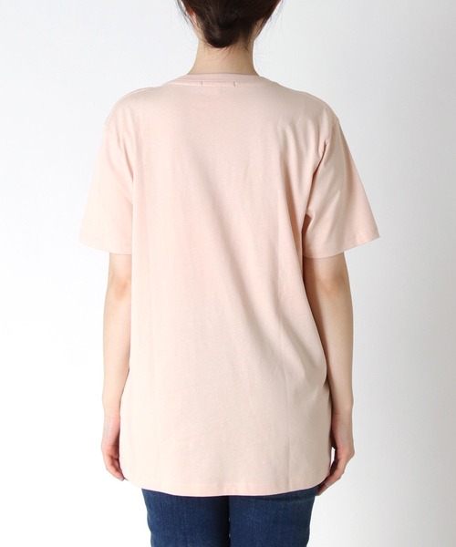 SIMEON FARRAR(シメオンファラー)の「SIMEON FARRAR / SCRIBBLE PATCH CAT T-shirt(Tシャツ/カットソー・レディース・ライトピンク・FREE)」の7枚目の写真
