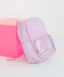 キラキラスパンコールポケット付撥水加工リュック(KIDS)