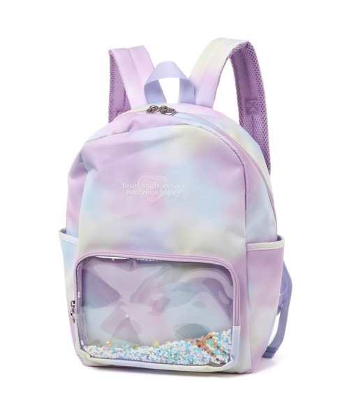 BAYFLOW(ベイフロー)の「キラキラスパンコールポケット付撥水加工リュック(KIDS)(バックパック/リュック・キッズ・ラベンダー/レインボー・FREE)」の17枚目の写真