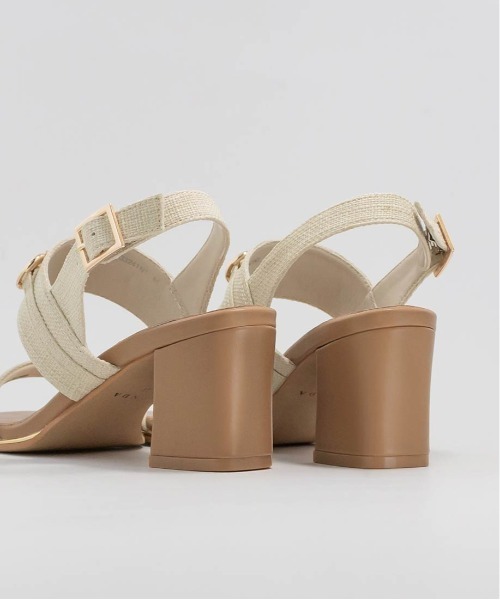 RANDA（ランダ）の「ビットパーツチャンキーヒールサンダル（サンダル・レディース・イエロー/アイボリー/その他・S/L/M/LL）」の17枚目の写真