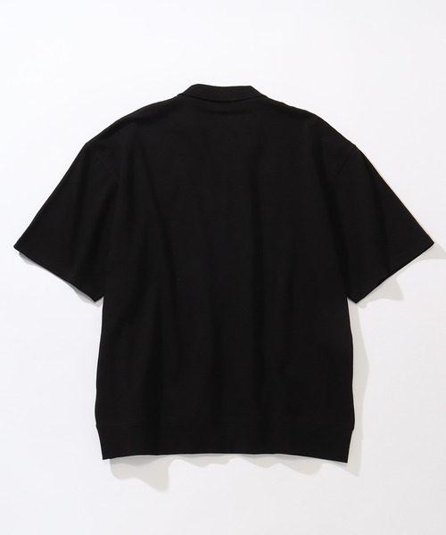 U.S. POLO ASSN.(ユーエスポロアッスン)の「【U.S. POLO ASSN./ユーエスポロアッスン】ワンポイント刺繍 ハーフジップショートスリーブポロシャツ(ポロシャツ・メンズ・スミクロ/杢グレー/ネイビー/オフホワイト/ブラック・L/LL/M)」の7枚目の写真