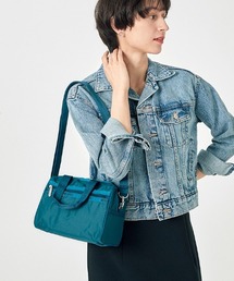 LeSportsac（レスポートサック）の「EVERYDAY SM SATCHEL ディープラグーン（ショルダーバッグ・メンズ）」