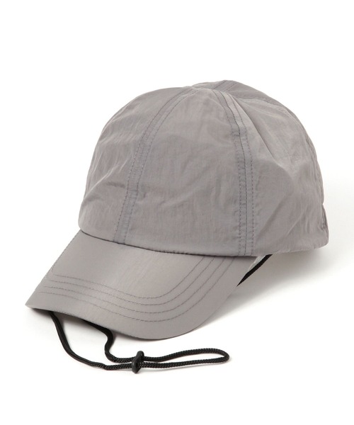 GLOBAL WORK(グローバルワーク)の「UVカット撥水紐付きCAP/115677(キャップ・レディース・ベージュ/ブラック/カーキ/グレー・FREE)」の3枚目の写真