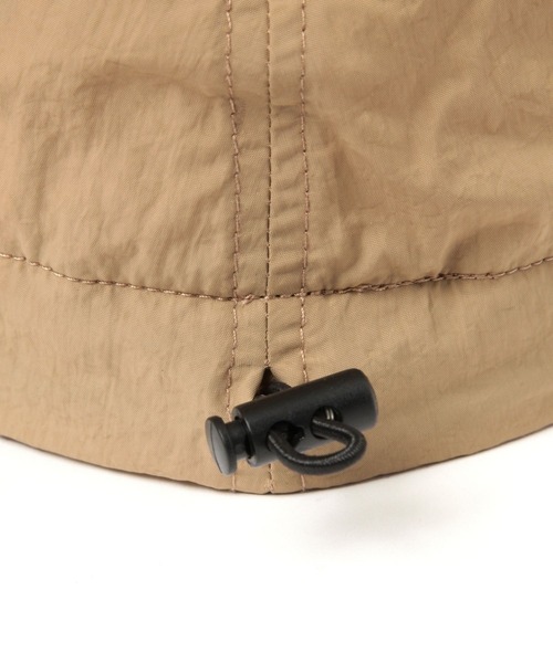 GLOBAL WORK(グローバルワーク)の「UVカット撥水紐付きCAP/115677(キャップ・レディース・ベージュ/ブラック/カーキ/グレー・FREE)」の5枚目の写真