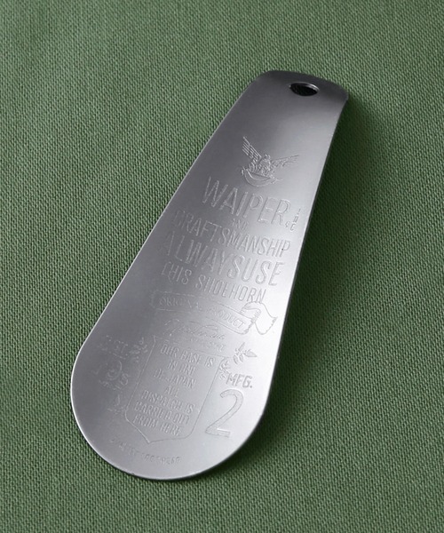 3色コンプリート　ボタンワークス WAIPER別注 シューホーン BUTTON WORKS ボタンワークス WAIPER別注 SHOEHORN シューホーン